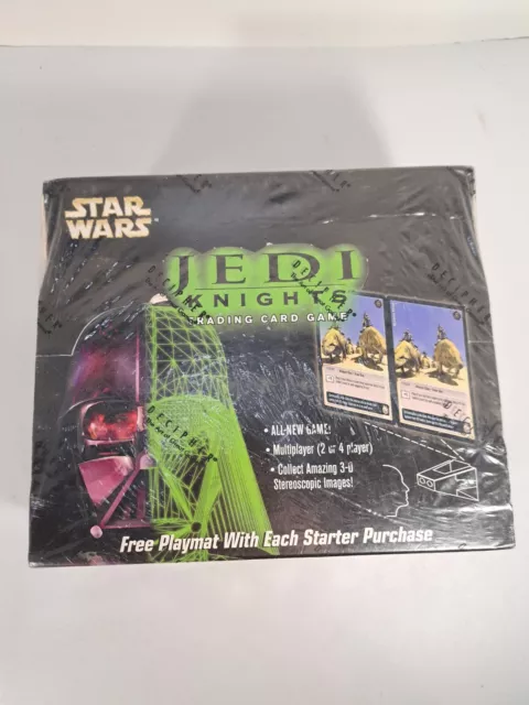 12 mazos coleccionables Star Wars Caballeros Jedi juego de cartas imperio/alianza nuevos