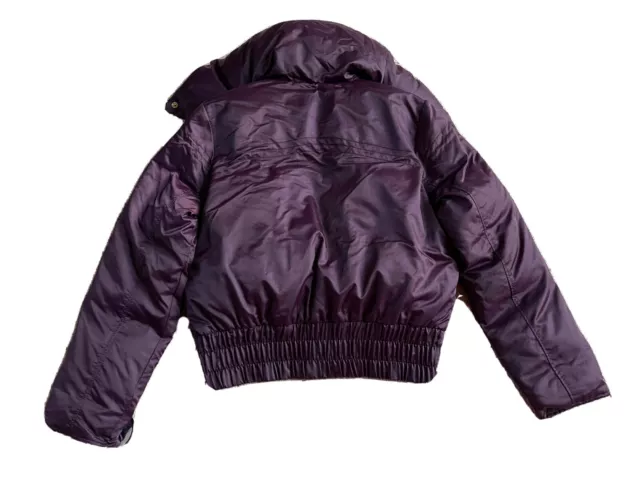 KIMORA BABY PHAT Purple women Winter Size L Genuine Feather &Down ...