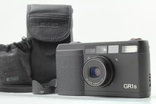 All Works! [N MINT] Ricoh GR1s Black Point & Shoot 35mm Film Camera from JAPAN