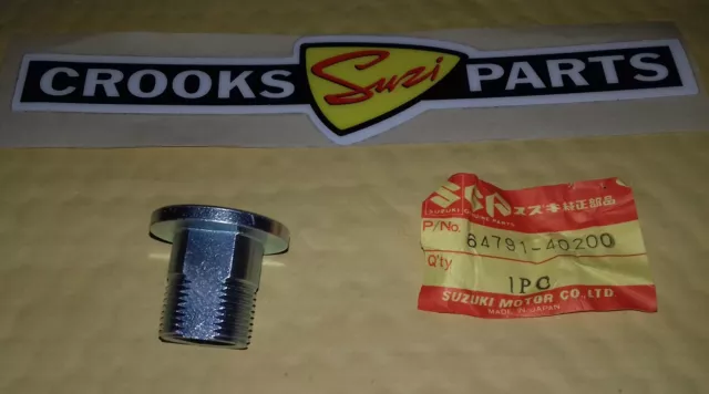 NOS 64791-40200 RM125 79/80 & PE175 80/81 Distanziatore ruota posteriore originale Suzuki