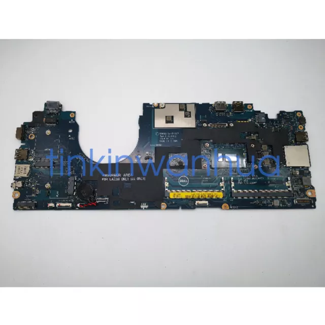 0D2N2V D2N2V LA-F411P For Dell Latitude 5590 W/ i5-7300U CPU Motherboard