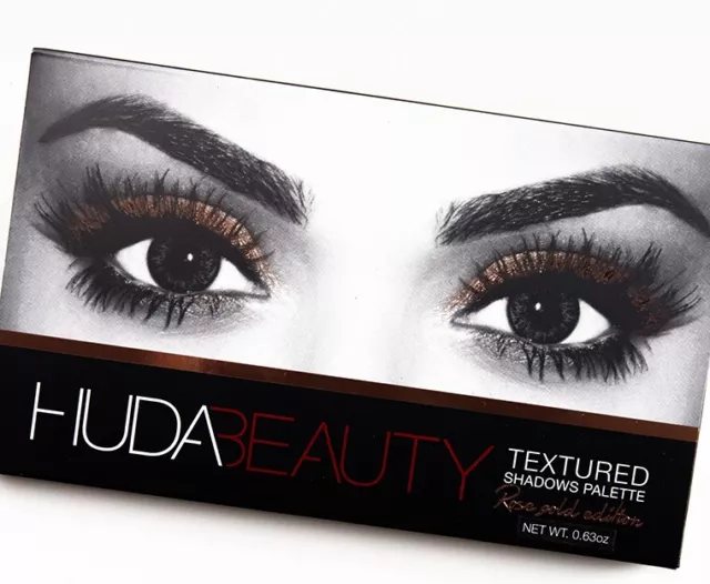 Huda Beauty Eyeshadow palette spring Rose Gold Edition Eye makeup pallete