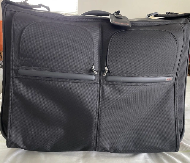 TUMI Black Extended Stay Med Trip Nylon 2 Wheeled Garment Bag Luggage ! New