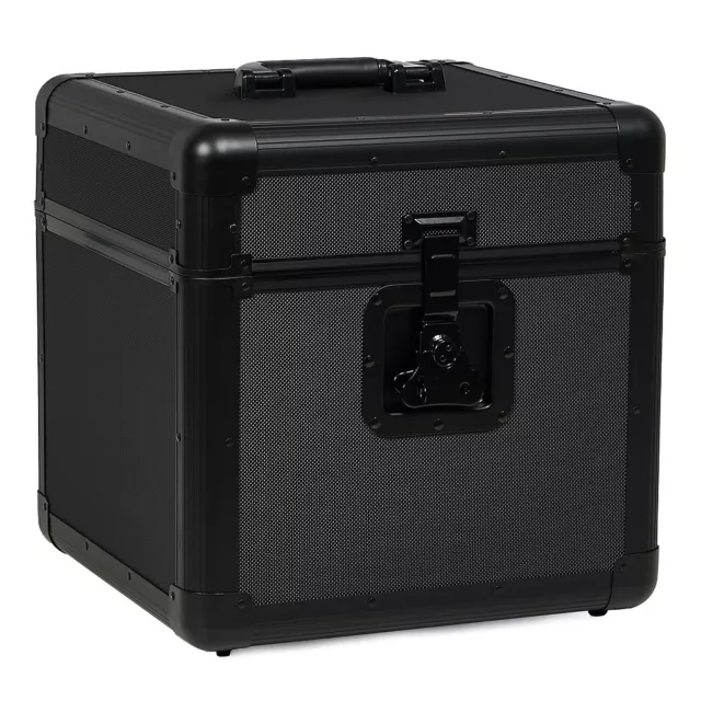 Vinyl Case - 12" Record Case (100 LPs) Black/black