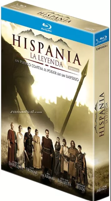 HISPANIA (La Leyenda) (1ª Temporada) (9 Episodios) BLU-RAY Región A-B-C 'E-2'