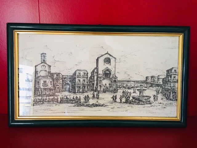 ✅ Franco JACCARINO China su carta Torre dell’orologio duomo Taranto