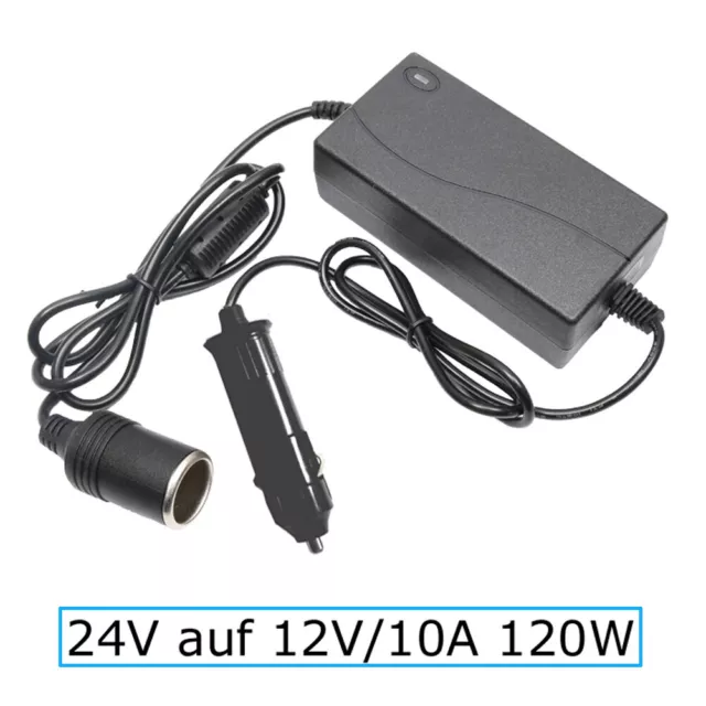 J40C Voltage Transducer Inverter Lorry 24 V To 12 V Cigarette Lighter Socket