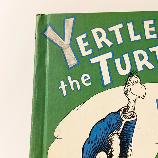 VINTAGE 1958 YERTLE The Turtle and Other Stories by Dr Seuss Hardcover ...