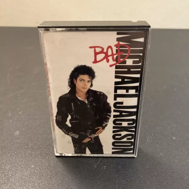 Michael Jackson Bad Cassette Tape 1987 Epic - Smooth Criminal