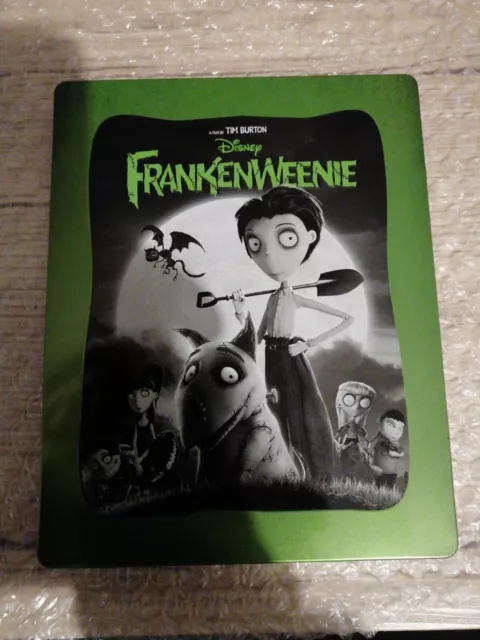 Disney Blu Ray Steelbook Zavvi Frankenweenie 2D 3D + Protection