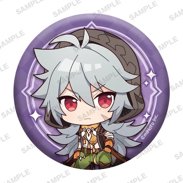 Genshin Impact Capsule Badge Volume 01 Button: Razor