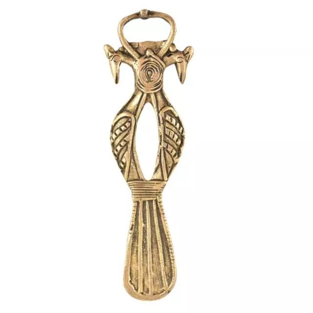 Antique Style Brass Two Peacock Bottle Opener For Beer Soda Wine Cork Cap
