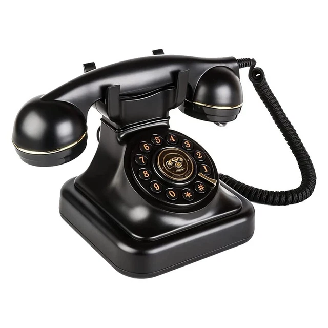 TELEFONO FISSO RETRÒ, telefoni fissi vintage vecchio stile con ...