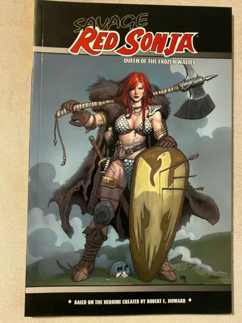 Savage Red Sonja: Queen Of The Frozen Wastes Tpb  Frank Cho Cover Art