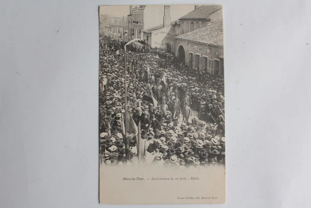 CPA France Mars-la-Tour Anniversary of August 16-Parade (63449)