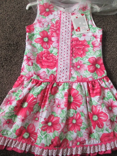 Robe Espagnole Alber Pour Fille, Taille 7 Ans, Blanche, Neuve Avec étiquettes, Fabriquée En Espagne
