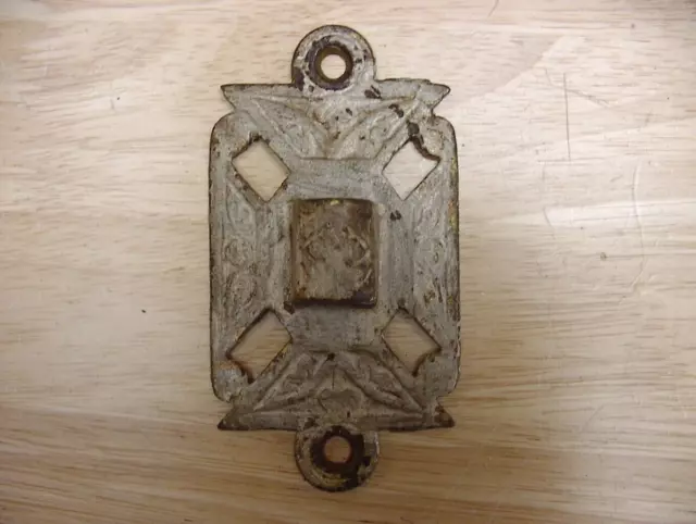 Antique Cast Iron Eastlake Style Wall Mount Bracket,Kerosene Lamp?,Victorian,VGC