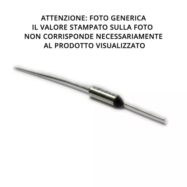 Thermofusible à Déclenchement 128° 10A 250V TH128 Fusible Thermique