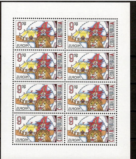 Tschechische Republik 2002 - Mi. 319 "Europa/Cept" im Kleinbogen postfrisch
