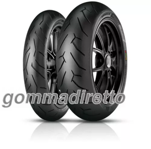 1x Pneumatici Moto Pirelli Diablo Rosso II 120/70 ZR17 58W