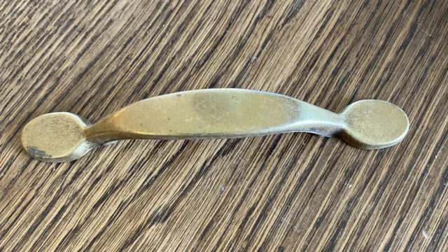 Vintage Cabinet  Drawer Furniture Hardware Brass Drawer Pull