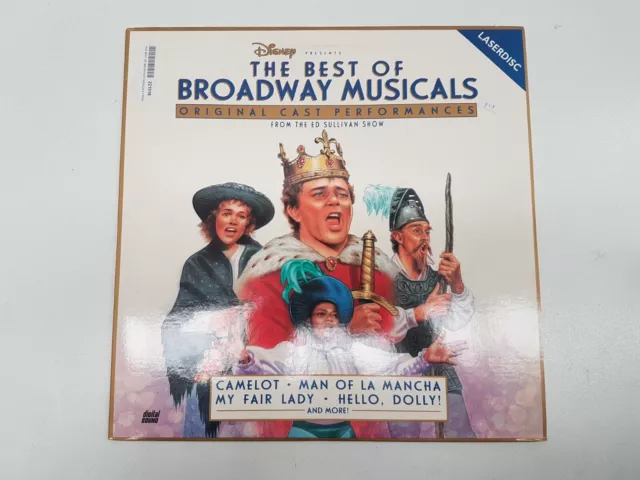 The Best Of Broadway Musicals From Ed Sullivan Show Laserdisc Laser Disc Ld