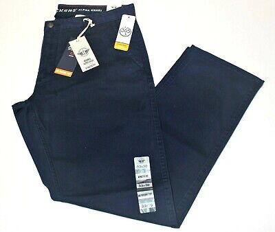 — g01 Dockers Homme 30-Husky kaki Uniforme Pantalon-Bleu marine-neuf avec étiquettes 
