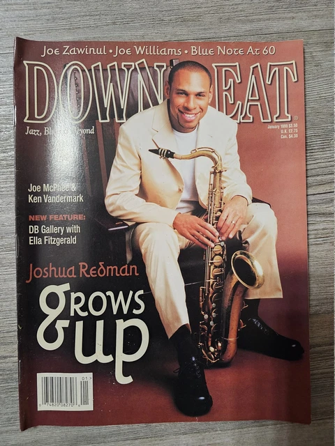 DOWNBEAT MAGAZINE JANUARY 1999 Joshua Redman Grows Up Joe Zawinul M300 ...