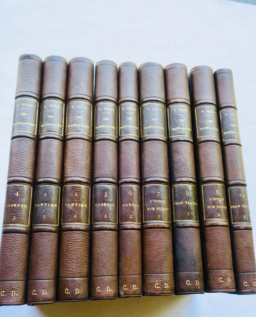 les miserables de victor hugo, Edition originale