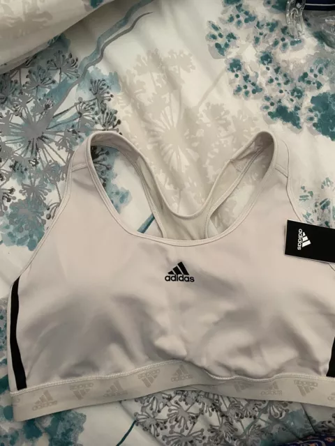 ADIDAS Sports Bra Training Top Ladies Womens Running Fitness NEW Size XL RRP:£38