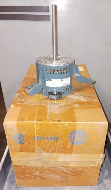 New Fasco 1/4 Hp 3 Speed Psc Hvac Motor 265 Vac 1Ø 1075 Rpm  Oao D1043