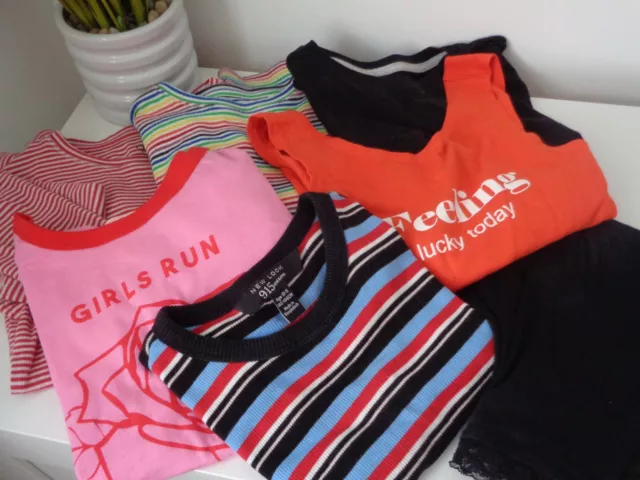 Bundle of Girls Tops & Leggings - Forever 21  Zara H&M Next New Look Age 9-11