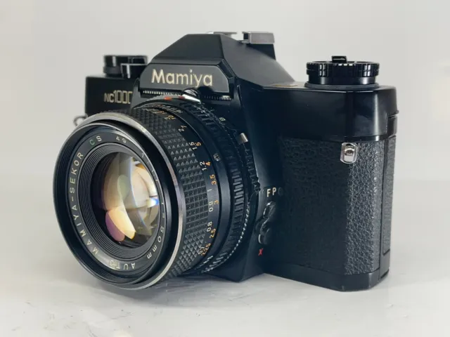 [ EXC + 5 Leggere] Mamiya NC1000S SLR 35mm Film Fotocamera + Sekor Cs 50mm F/1.7