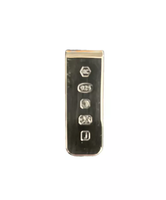 Stirling Silver Money Clip Hallmarked