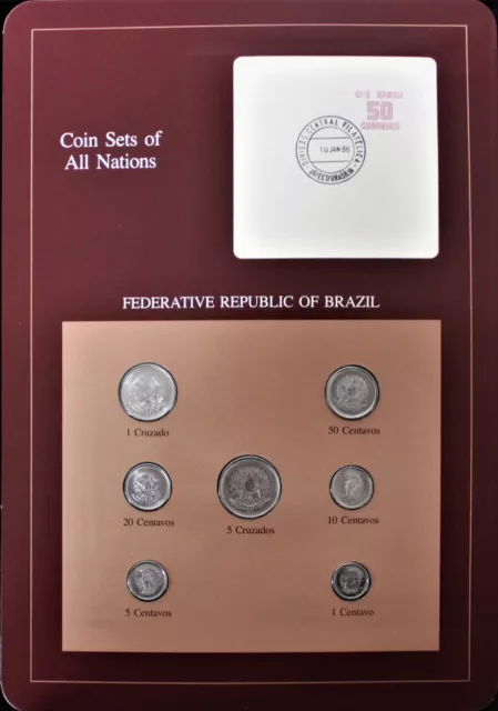 Coin Sets of All Nations (BRAZIL)