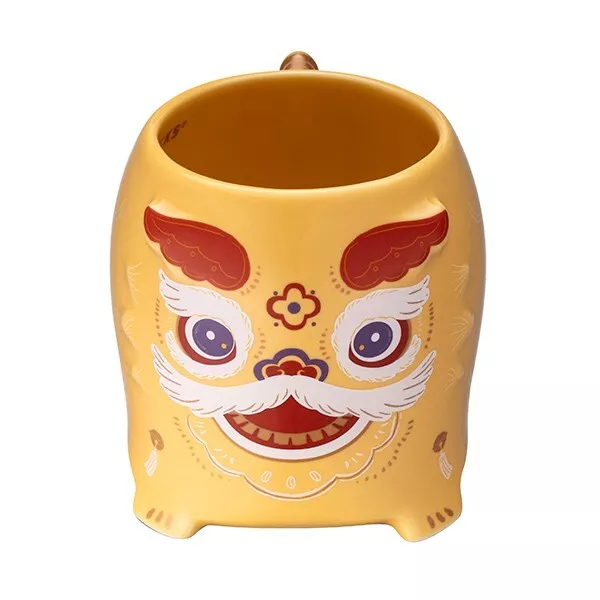 STARBUCKS TAIWAN CHINESE New Year 2024 Lion Dance mug 12oz 37.20