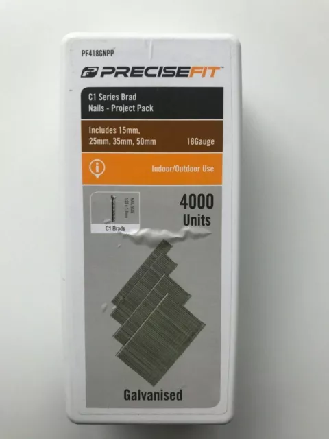 Precise fit brad nails deals
