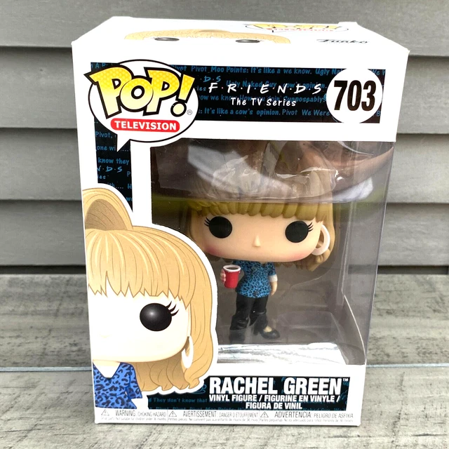 Funko Pop Television: Friends - Figura coleccionable de Rachel de los 80, multicolor