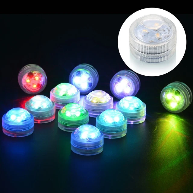 Luz blanca velas accesorios fiesta fiable 1x cúpula triple repuesto
