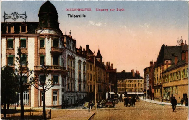 CPA AK DIEDENHOFEN Eingang zur Stadt - THIONVILLE (454780)