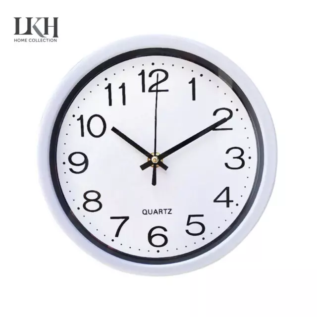 🔥Wall Clock Large Round Vintage Modern Home Office Bedroom Time Kitchen Quartz