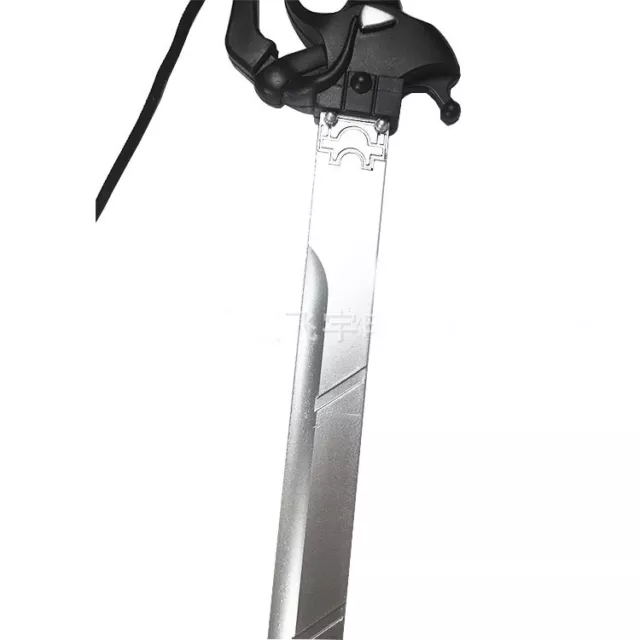 UK Seller Attack on Titan Shingeki no Kyojin LARP Foam Sword Cosplay Siver/Black 2