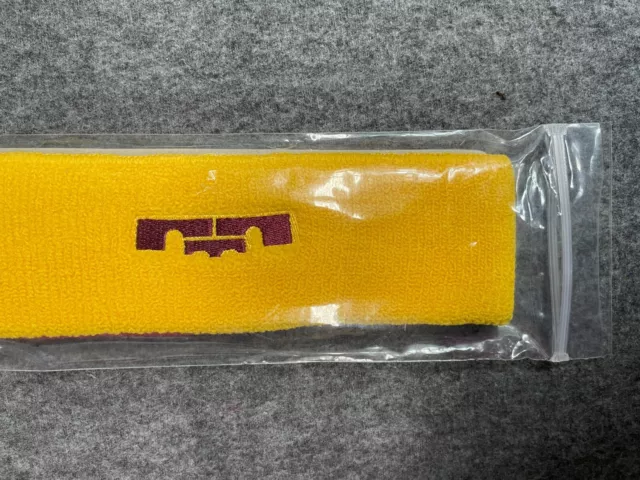 NWT-Nike Reversible Home and Away Headband 1 Count Red and Yellow 3