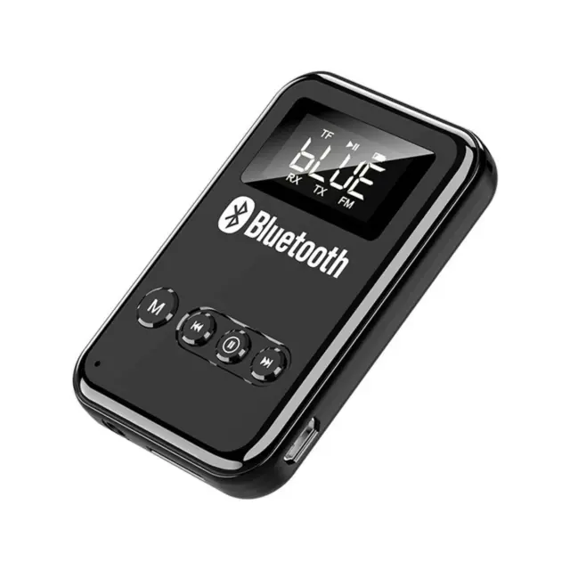 Wireless Bluetooth Transmitter Receiver Stereo Audio Adapter Speakers For Car