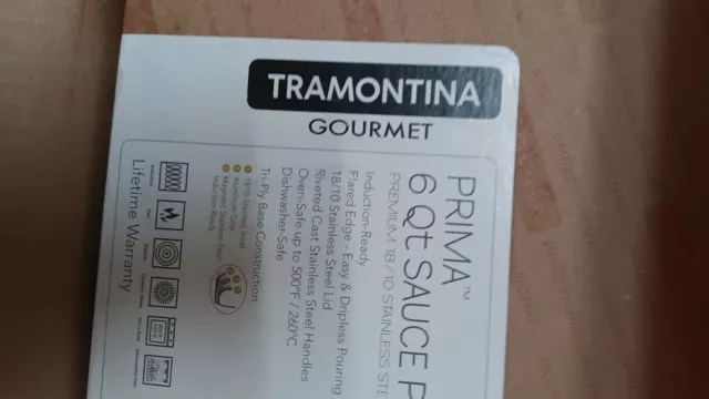 Olla de salsa Tramontina Gourmet Prima de 6 quilates 3