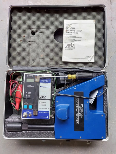 AVO BIDDLE INDUCTIVE Battery Control W/Biddle - Underground Wire Vault ...