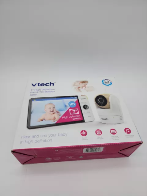 Monitor panorámico e inclinable de alta definición VTech VM919HD" blanco (CAJA ABIERTA) T 634-LN