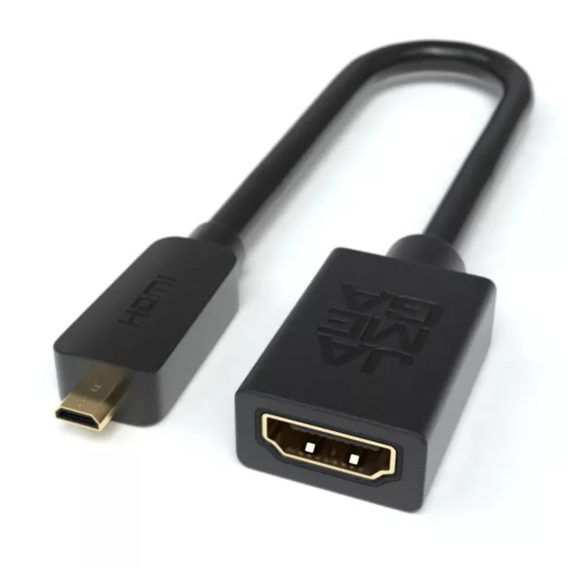 Micro HDMI Adapter Kabel | HDMI Buchse zu micro HDMI Stecker 4K UHD 2160P