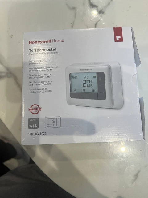HONEYWELL T4 WIRED 7 Day Programmable Thermostat - T4H110A1021 New Fast