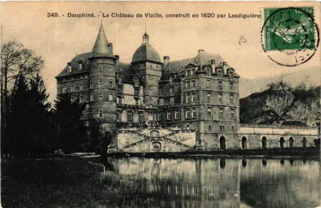 CPA AK Dauphiné Chateau de VIZILLE construit en 1620 par Lesdiguieres (652243)